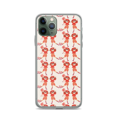 Dancing in a Light Field Besties iPhone® Case