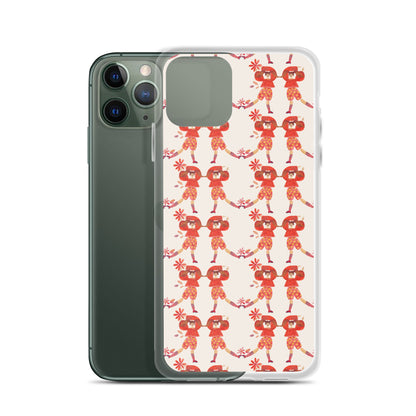 Dancing in a Light Field Besties iPhone® Case