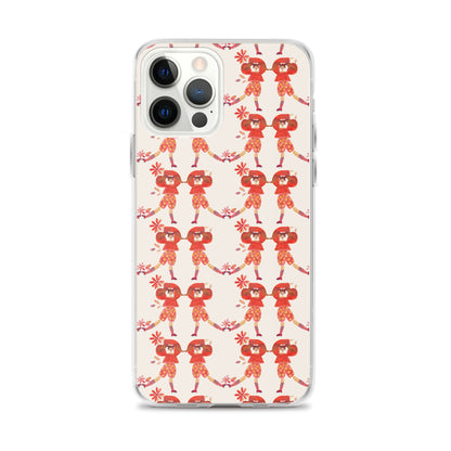 Dancing in a Light Field Besties iPhone® Case