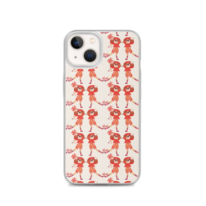Dancing in a Light Field Besties iPhone® Case