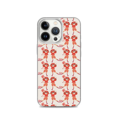 Dancing in a Light Field Besties iPhone® Case